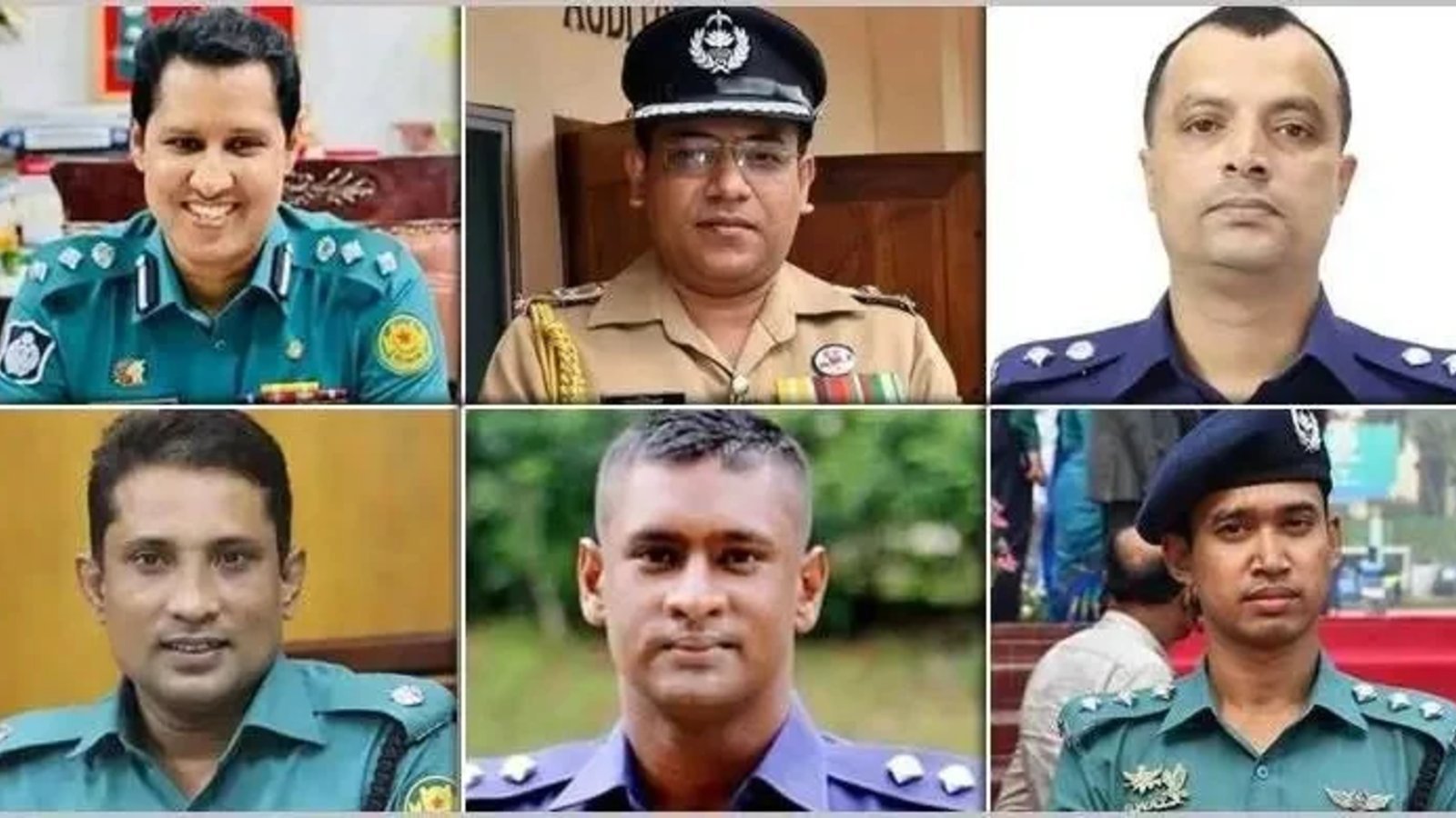বিপ্লব-সুদীপসহ ছয় পুলিশ কর্মকর্তা বরখাস্ত