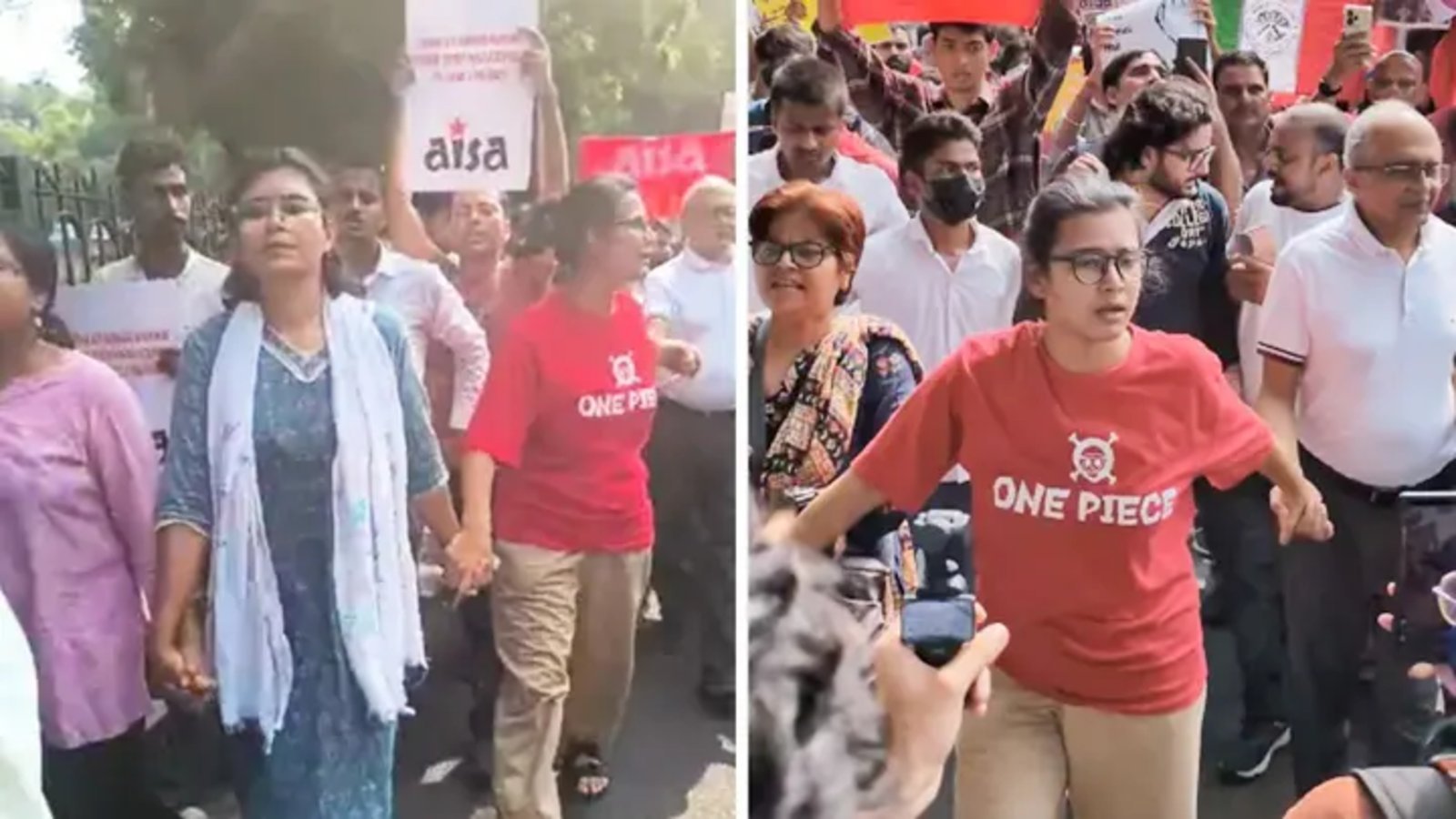 দিল্লিতে ব্যারিকেড সরিয়ে এগোচ্ছে বিক্ষোভ, আটক নেতারা—কড়া নিরাপত্তায় থমথমে রাজধানী